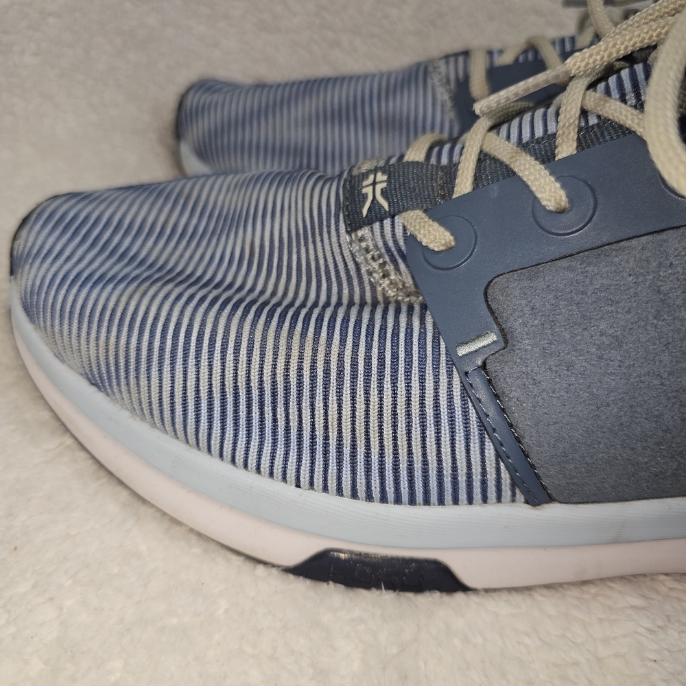 KURU WOMEN'S SNEAKER ATOM-Mineral Blue-Bone Gray Sz 12 - Picture 8 of 14